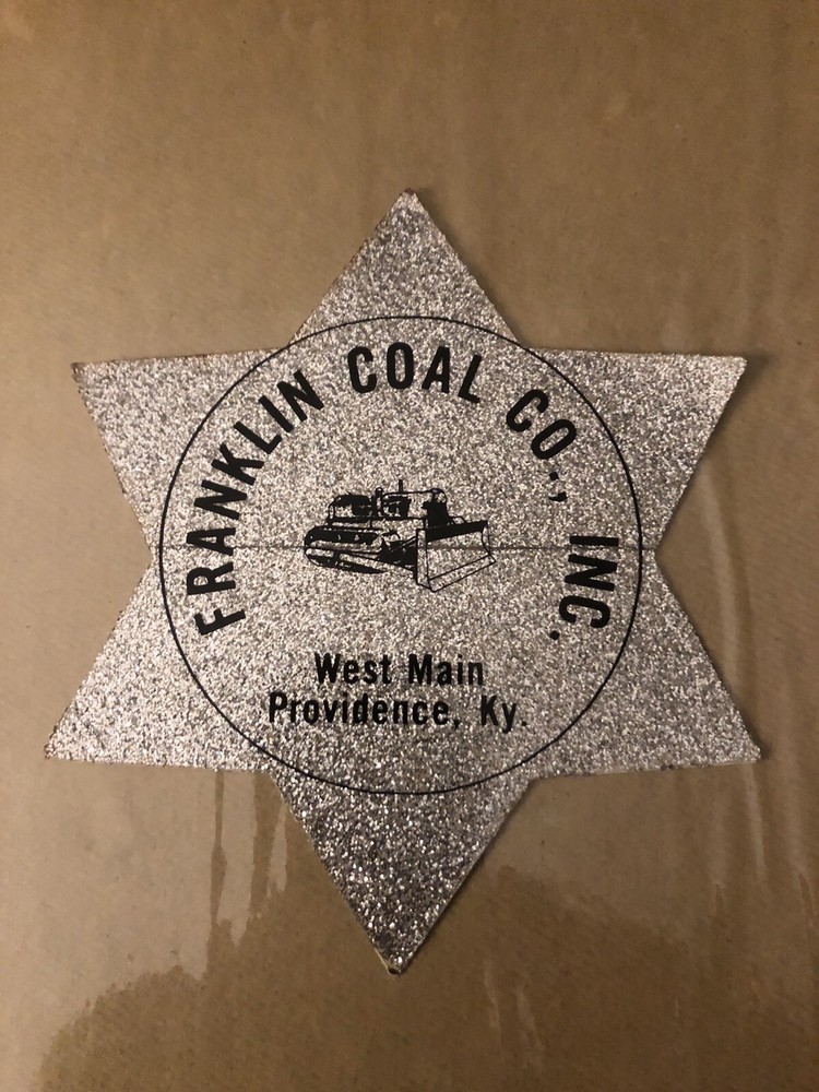 coal mining stickers nice older coal company