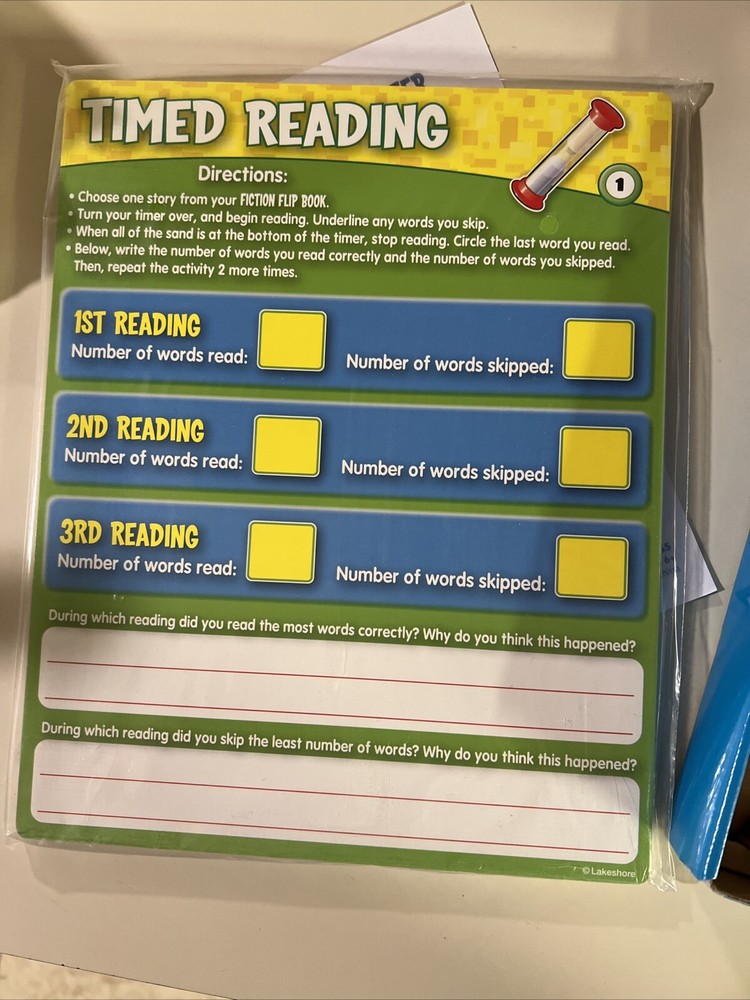 Lakeshore Learning Reading First Activity Center Fluency