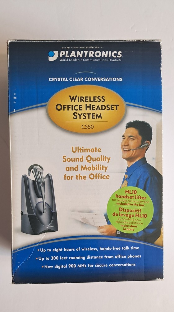 Plantronics Wireless Office Headset System Wireless Hands-Free
