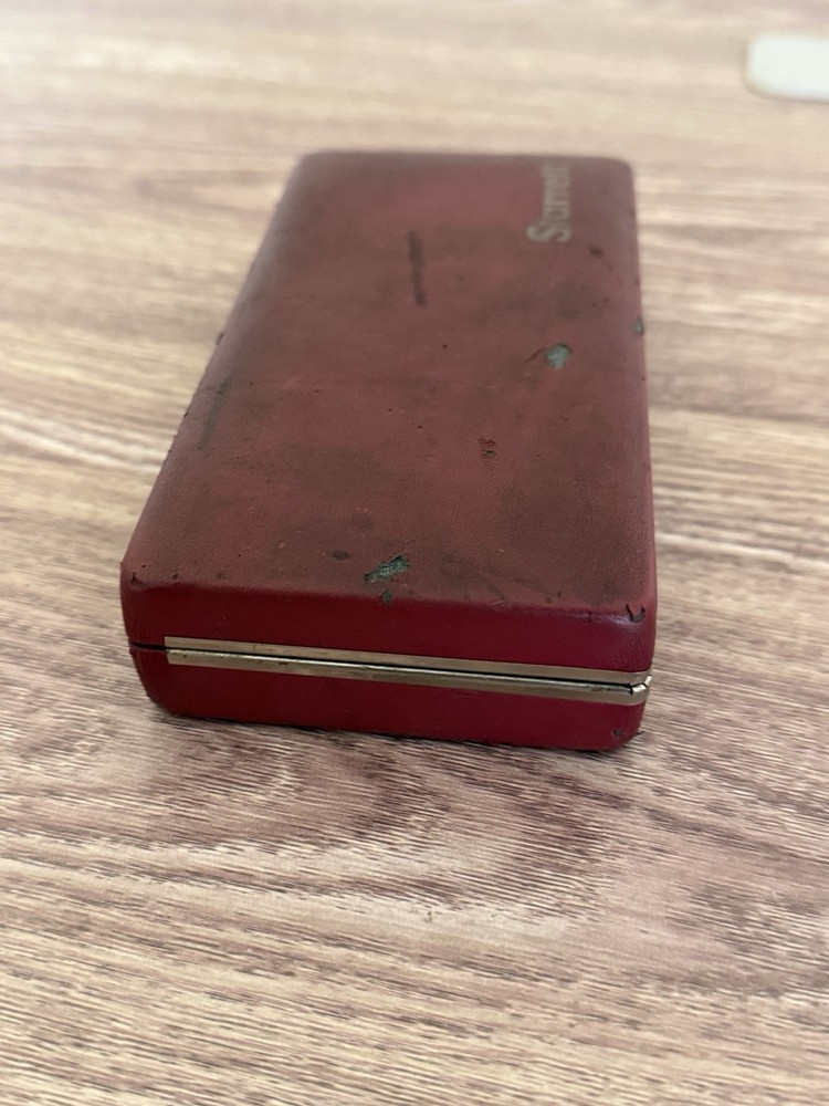 Starrett No. 711 Last Word Dial Test Indicator .001" - Mostly Complete - Read