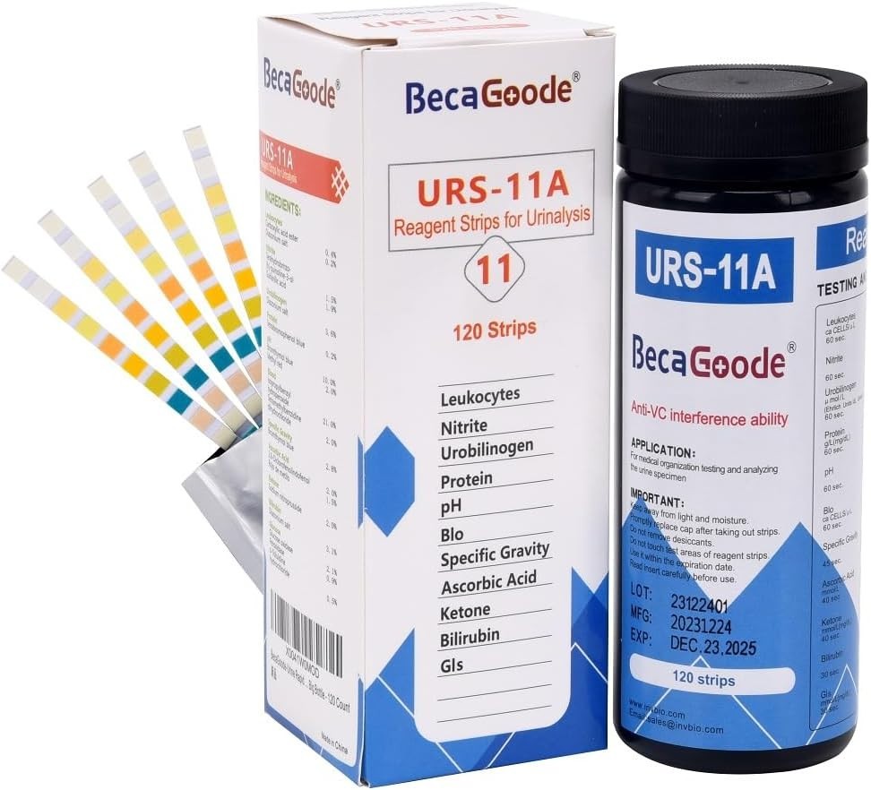 Rapid -Strips 11 Parameters, UTI Kit, Liver Function, Kidney and Gallbladder...