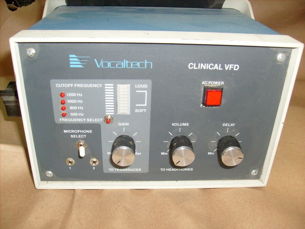 VOCALTECH CLINICAL VFD - FREQUENCY RANGE , UNTESTED