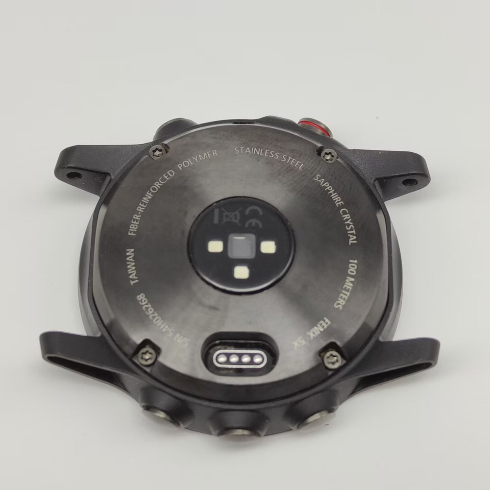 For Garmin Fenix 5X Wtach Back Case Back Cover Without Battery Replacement Part
