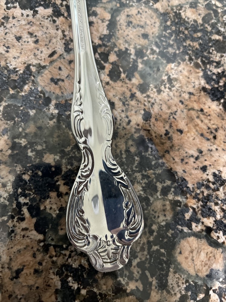 Wedgwood St Moritz Cold Meat Serving Fork 18/10 stainless flatware