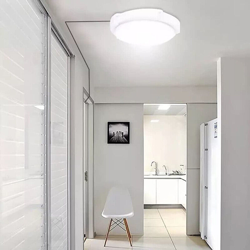2PCS Solar Power Ceiling Pendant Light Remote Control Out/Indoor Lamp Waterproof