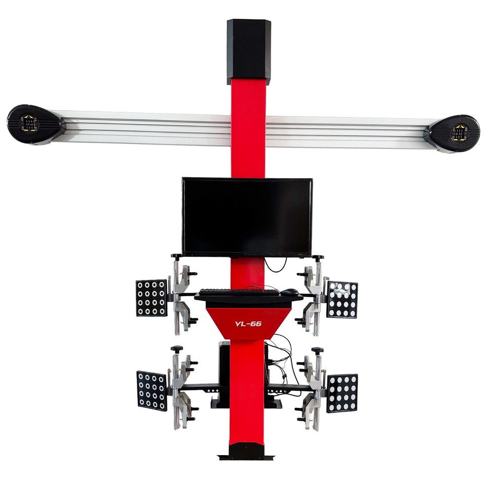 110V 3D Wheel Alignment Machine LED Intelligent Wheel Alignment Tester Passenger