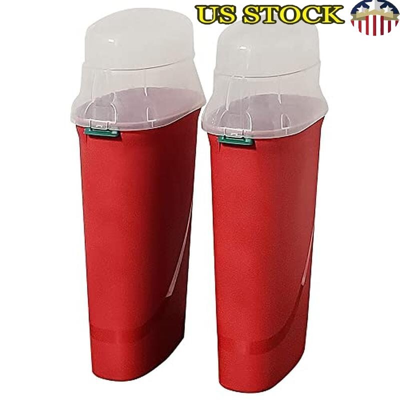 2-Pack Vertical Gift Wrap Organizer Plastic Storage Container Wrapping Paper New