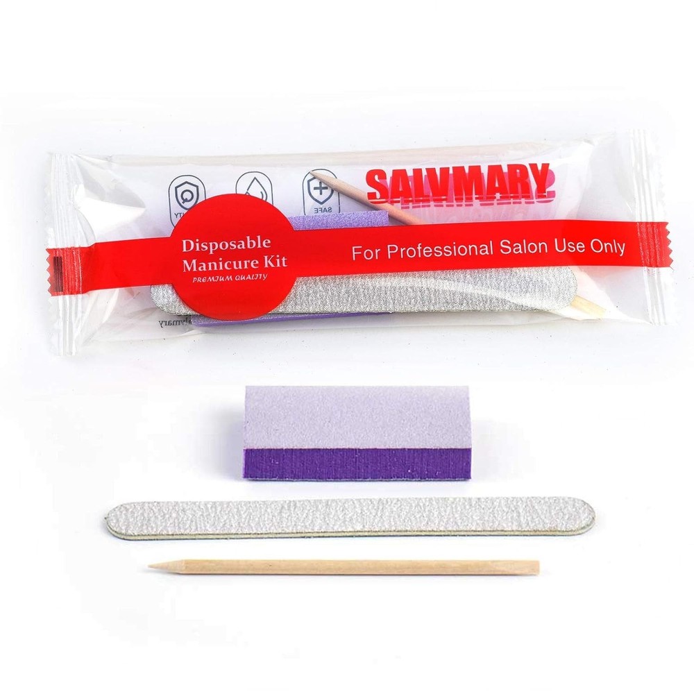 Professional Disposable Nail Kit, 100 Sets
