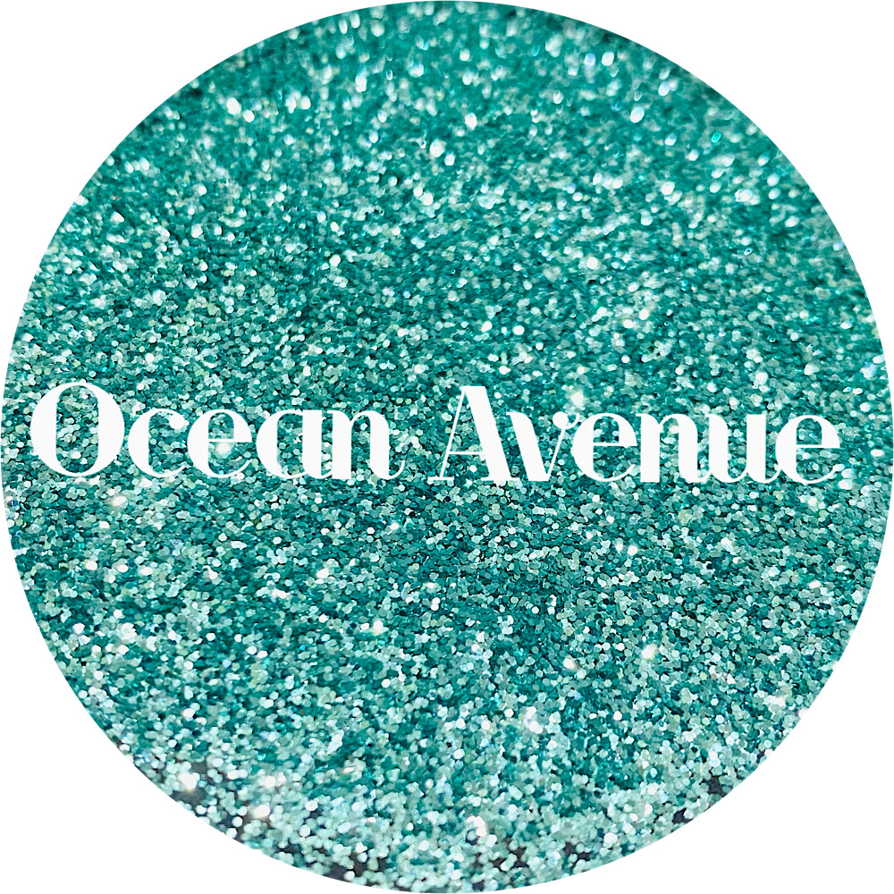 Premium Polyester Glitter - Teal Aqua Metallic