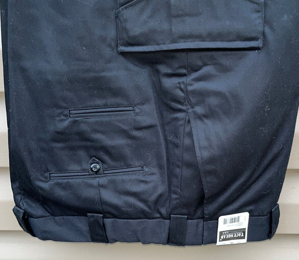NWT Tact Squad 40R Black Pants