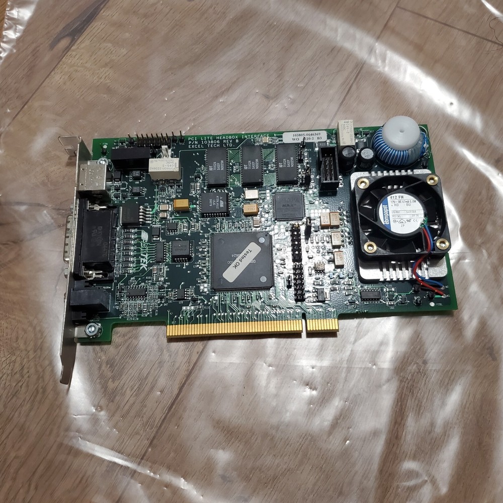 Excel Tech Ltd PCI Lite Headbox Interface Card P/N: 103806 Rev. B