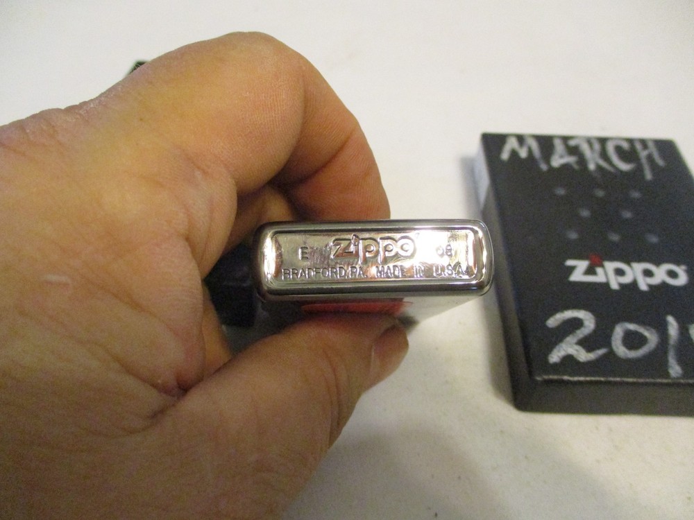 ZIPPO SILVER WOMAN SILOUETTE LIGHTER