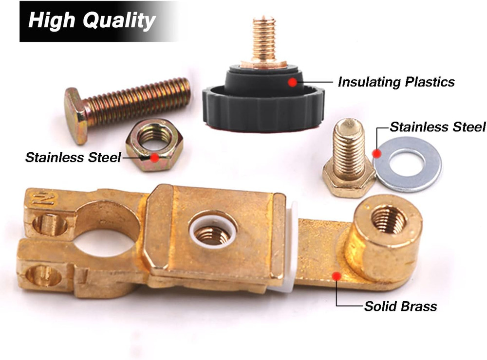 Top Post Battery Disconnect Switch - Quick Disconnect Battery Cut off Switch