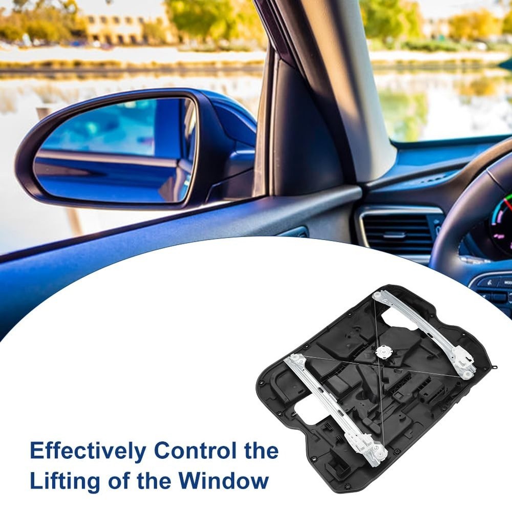 Front Driver Side Window Regulator with Motor Replacement for 2009-2012 Ram