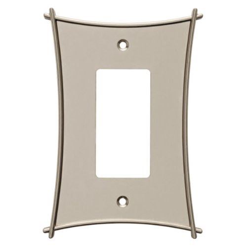 Bellaire Decorator Single Wall Plate - Vintage Nickel