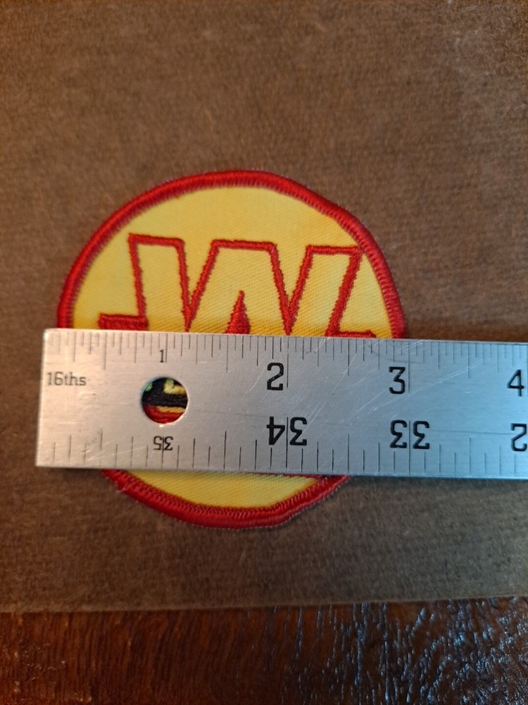 Vintage WESTERN Embroidered Patch 3"