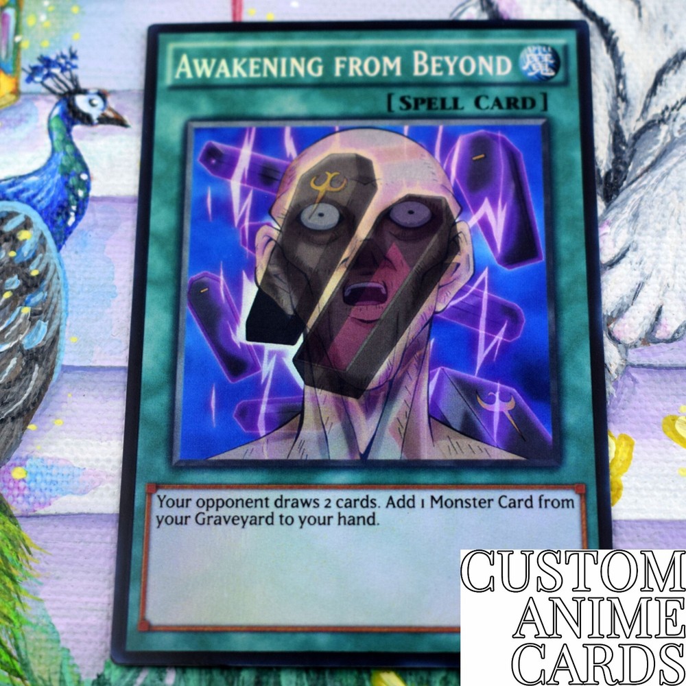 Awakening from beyond DIY ANIME EFFECT -  HOLO card