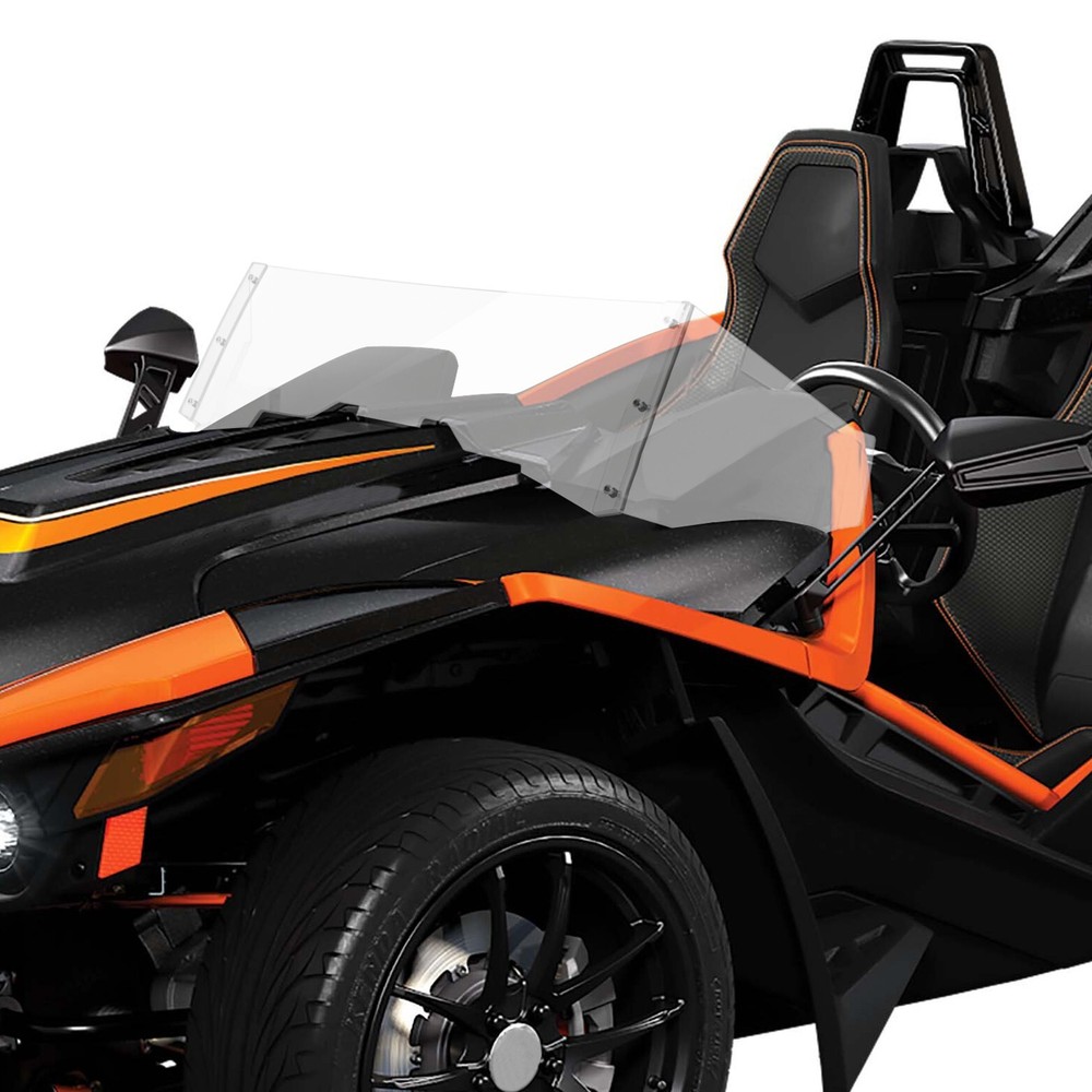 For Polaris Slingshot 2016-2023 Half Front Windshield Windscreen PC