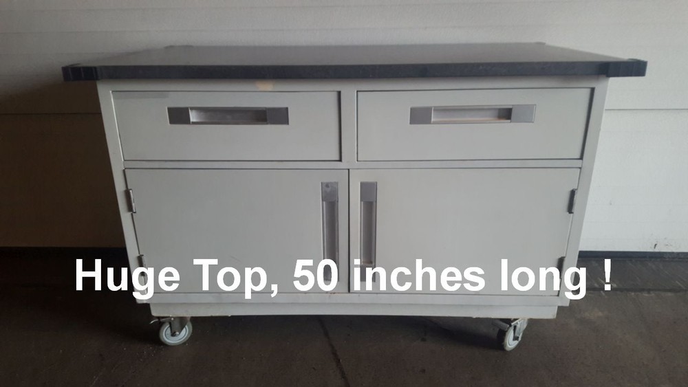 USED Rolling Laboratory Instrument Cabinet