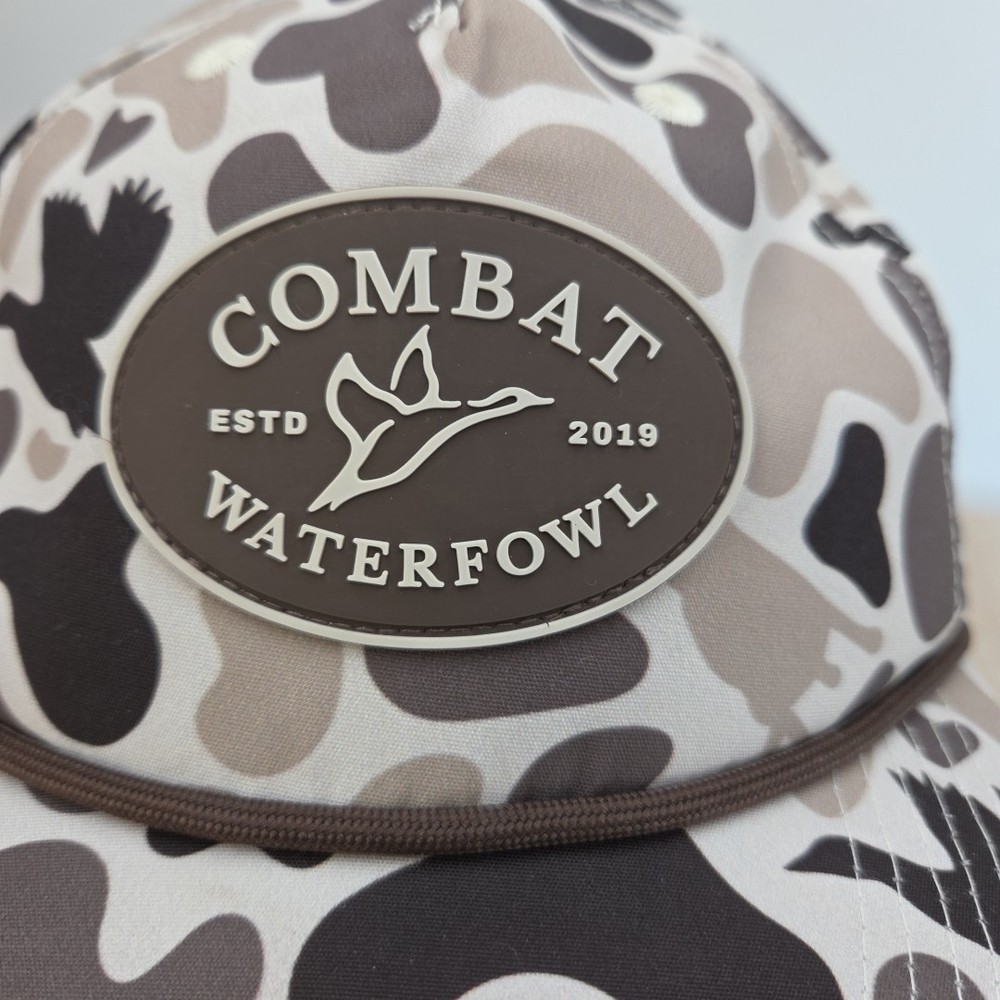 Combat Waterfowl Front Lines Diyala Camo Patch Trucker Hat (H2-16)