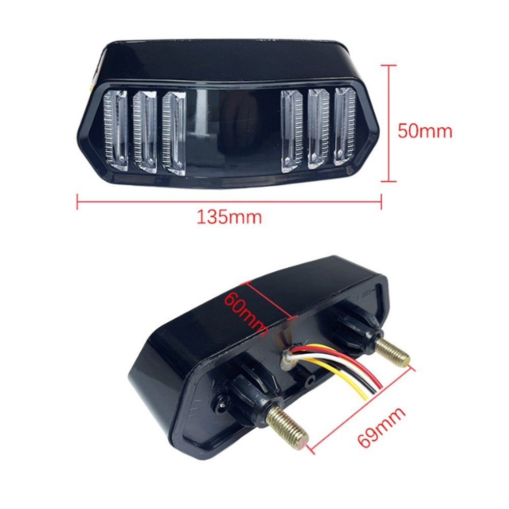 LED Tail Light Super Bright Light Easy Installation High Universality Fitment