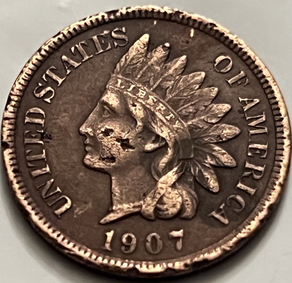 1907 Indian Head Cent — BN463