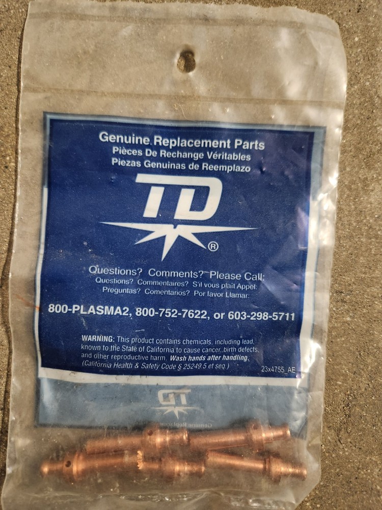 Thermal Dynamics® 9-8402 Electrode, Surelok, 5/PACK