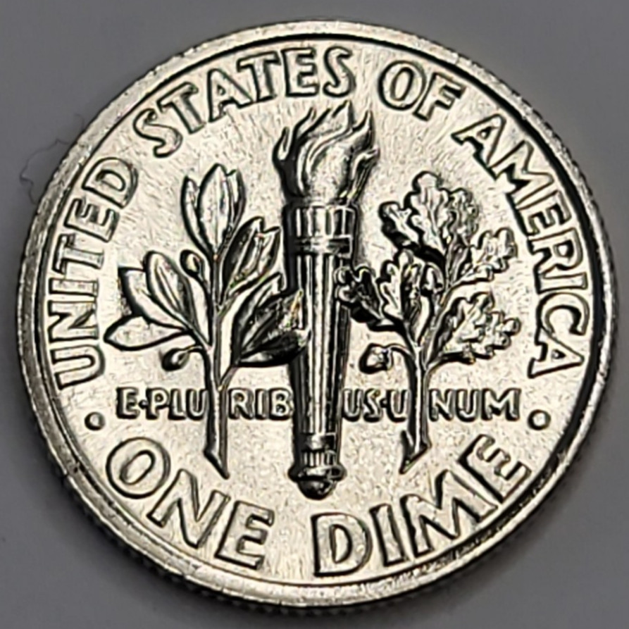 1992 P Uncirculated Roosevelt Dime - CN-Clad