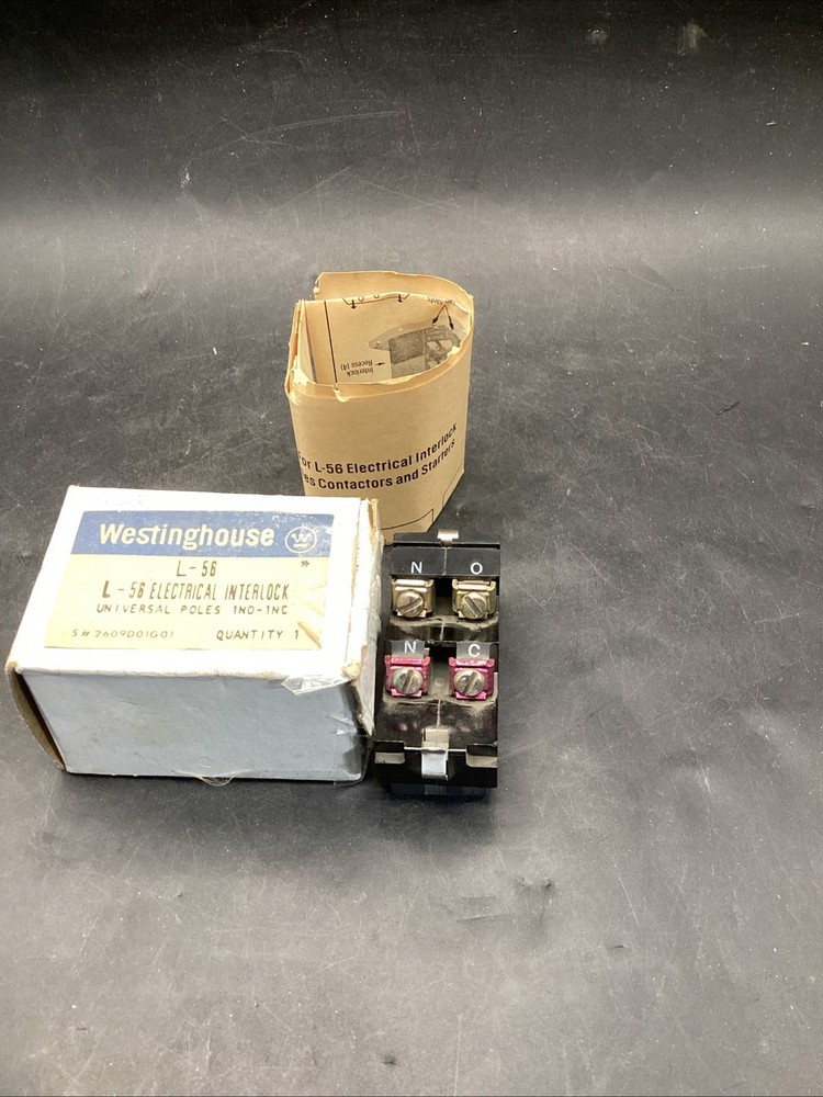 Westinghouse L-56 Electrical Interlock