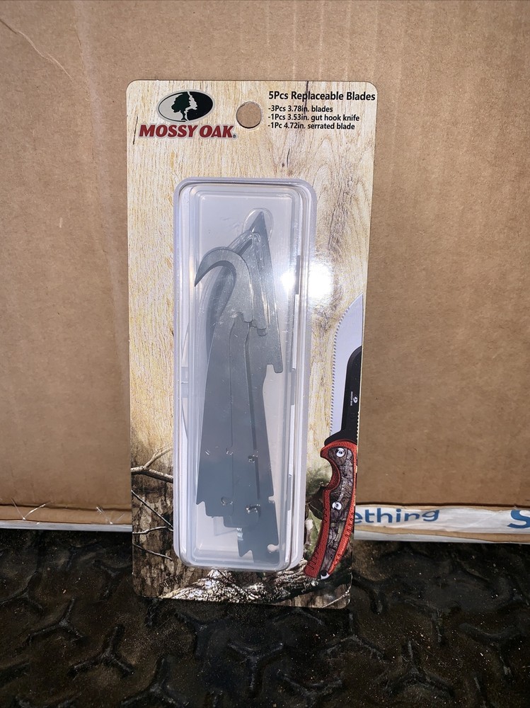 Mossy Oak Country Roots 5pc  Replaceable Blades.
