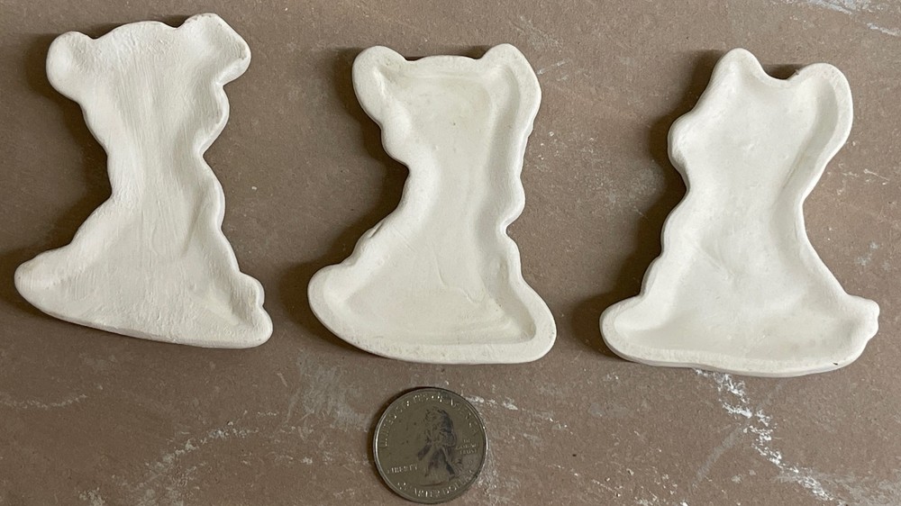 KOALA BEAR Ceramic Bisque Pieces(3pc) Australia•Aggressive •Tree•Ready 2 Paint•