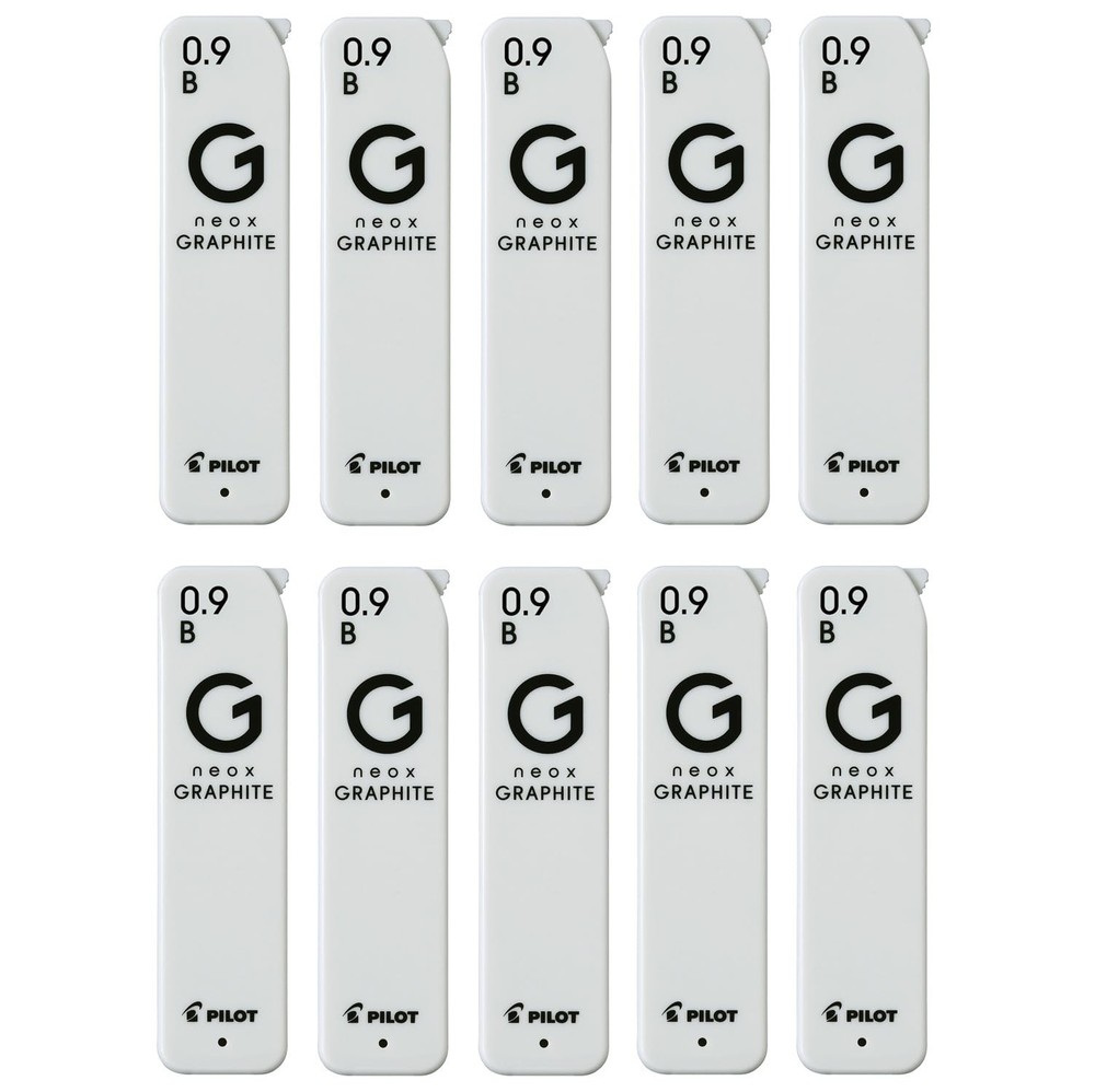 PILOT Sharpie Refills, Neox Graphite, 0.9mm, B, 10-Pack, 10HRFG09B
