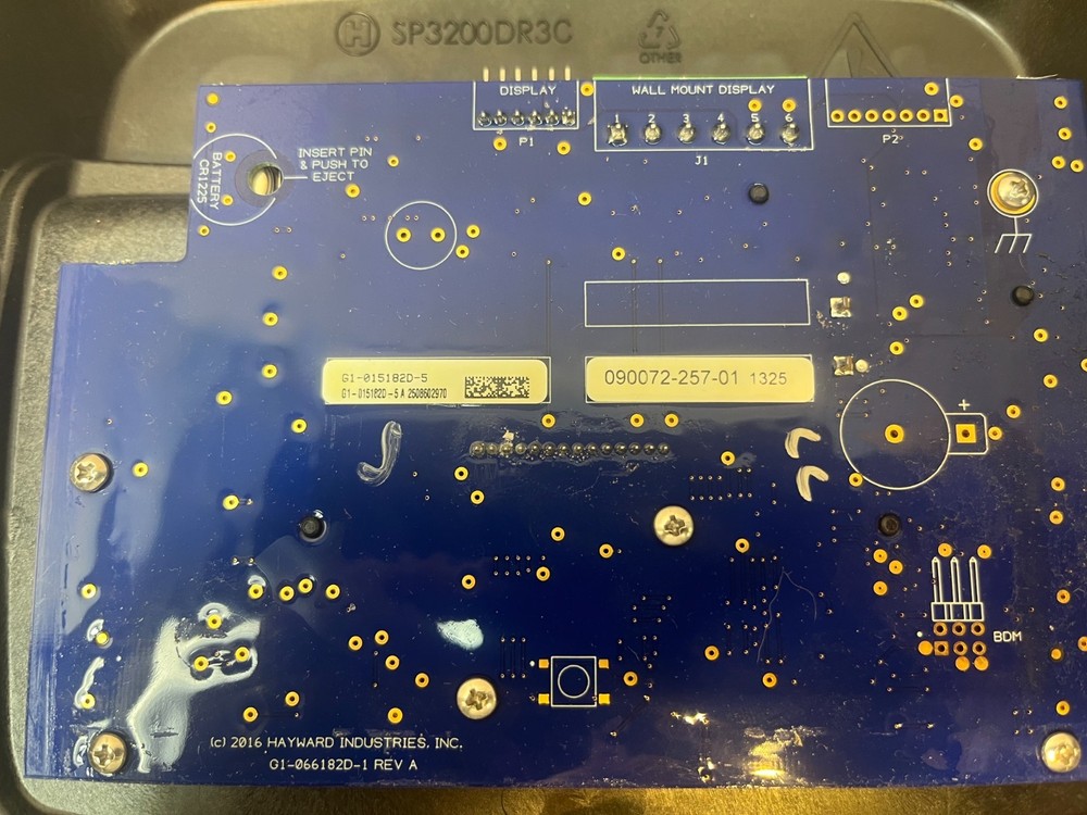 Hayward SPX3200LCD Digital Control Display Assembly