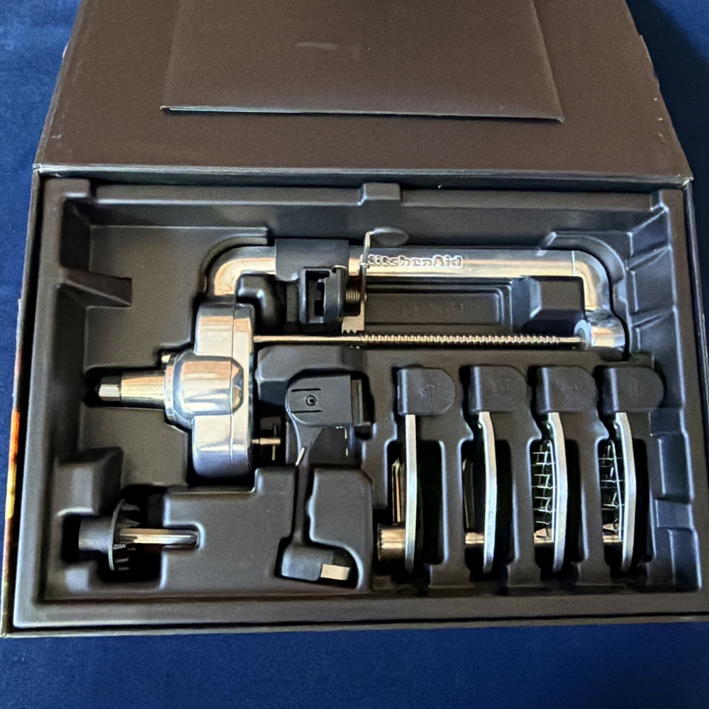 KitchenAid 5 Blade Spiralizer Peel Core Slice Attachment for Stand Mixer Box
