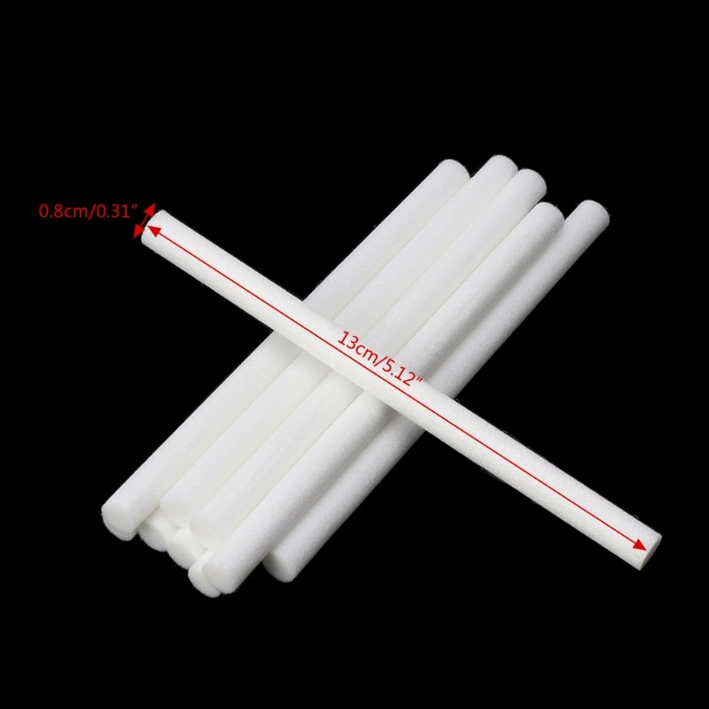 10pcs Humidifier Sticks Cotton Filter Sticks Refill Sticks Filter Replacement