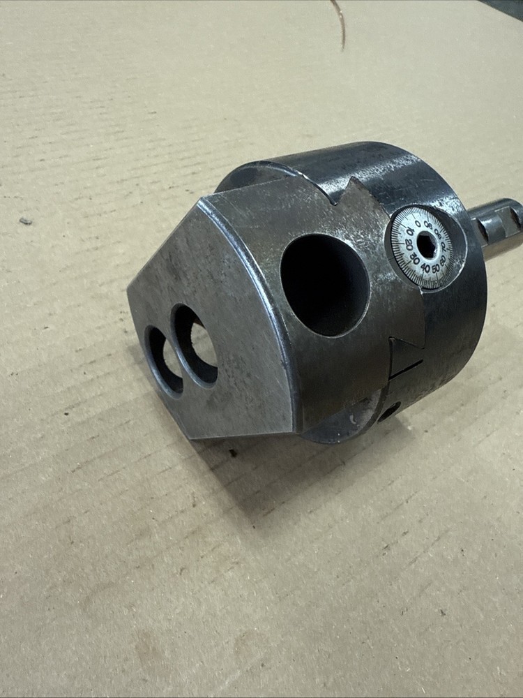 Adjustable Boring Head 1” Tool Holes 1” Shank