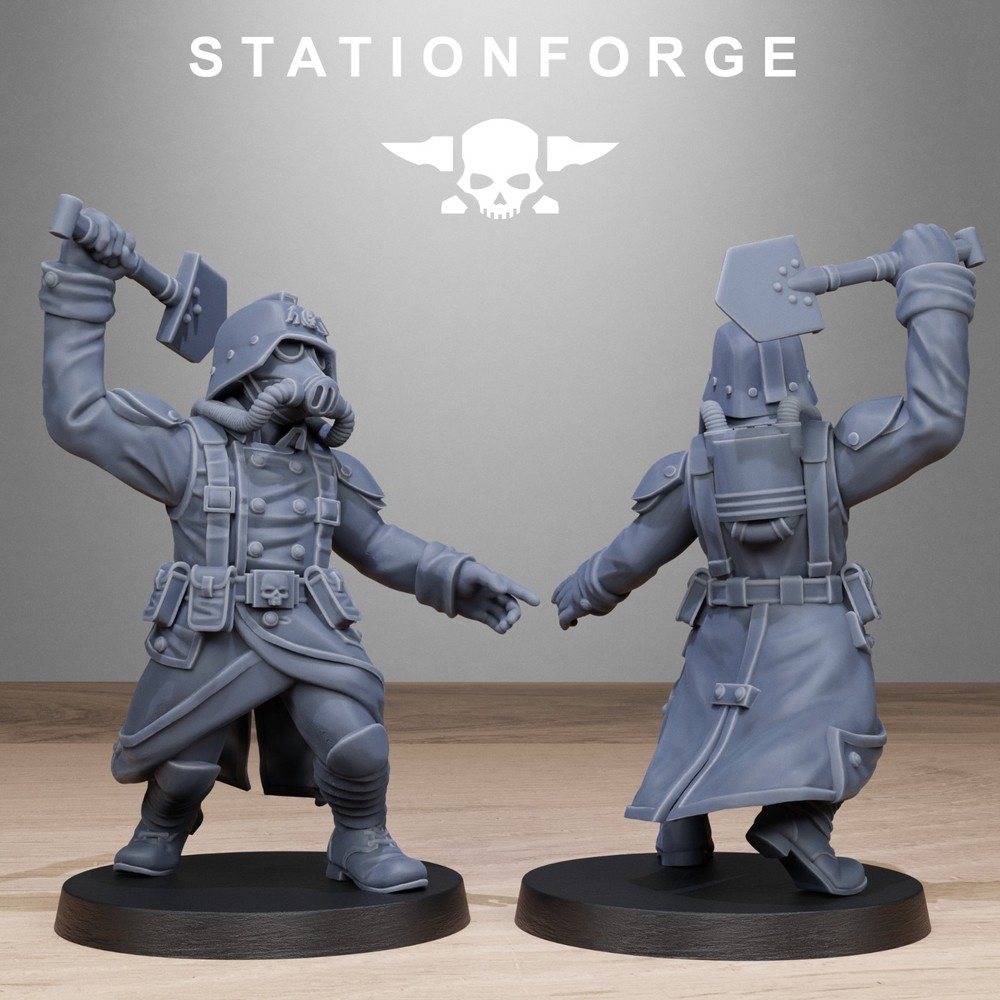 GrimGuard Shovel Fighter - Stationforge