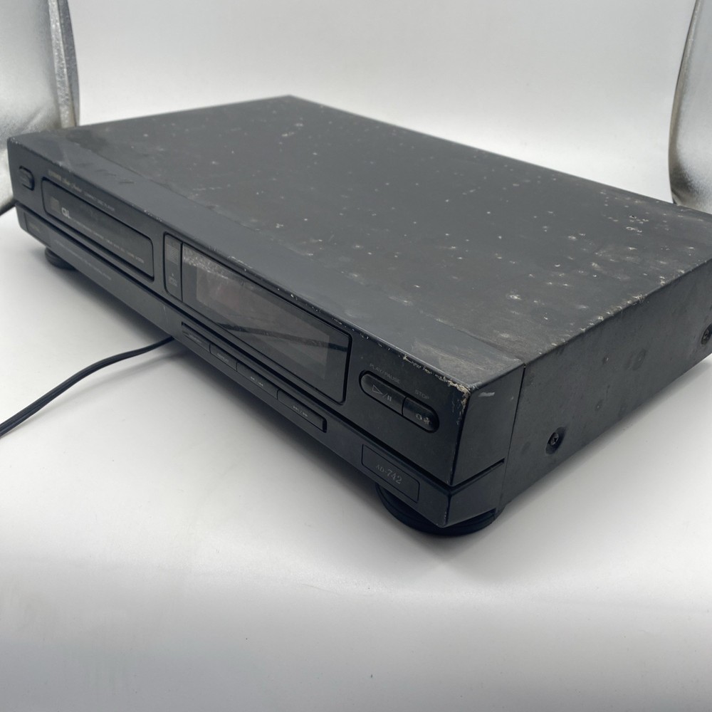 Fisher AD-742 Studio Standard Single CD Player Tested Working No Remote