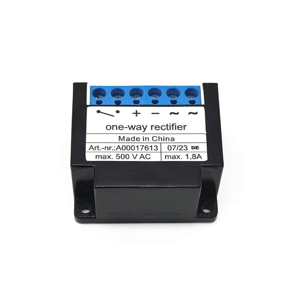 one-way rectifier max. 500VAC 1,8A A00017613 rotor.nl rectifier module