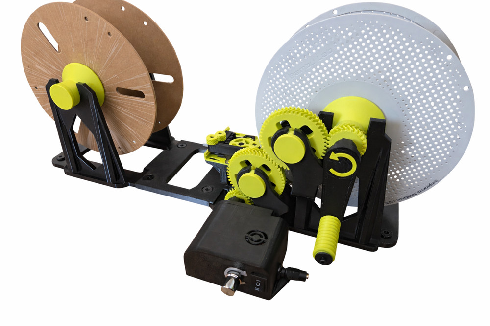 MOTORIZED Upgraded 3D Filament Re-spooler/Transfer - Pre-assembled - Bambu Lab