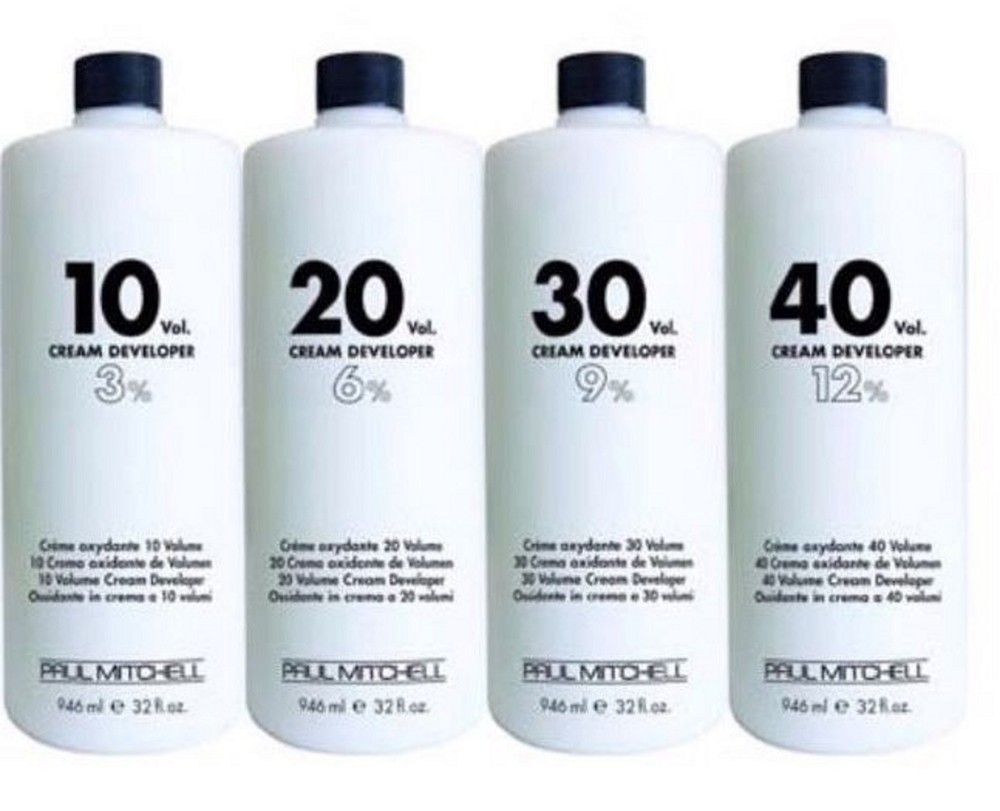 Paul Mitchell Cream Developer - for Color (Pick Volume or % and Size)