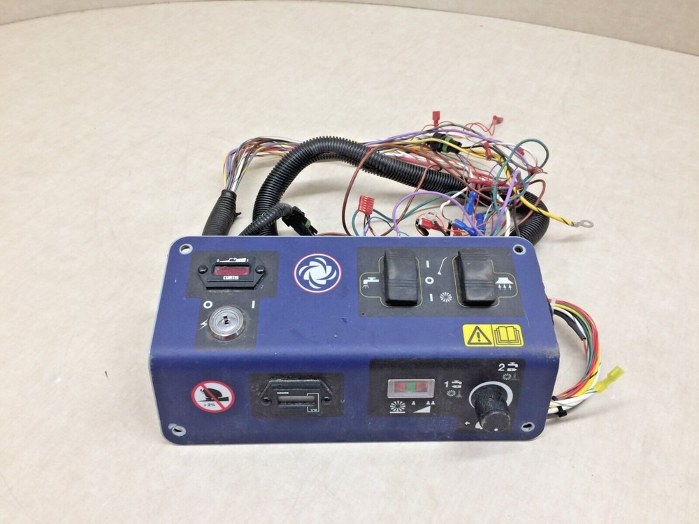 Nilfisk AquaMax Floor Scrubber Control Panel Interface Board W/ Wiring Harness