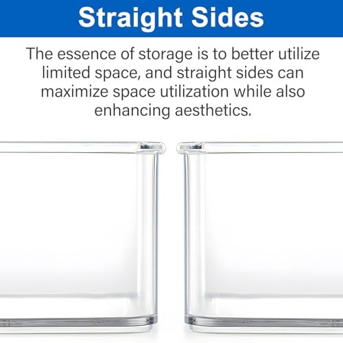 24 Pcs Small Drawer Organizer BinsSet, Stackable Drawer Divider Trays for