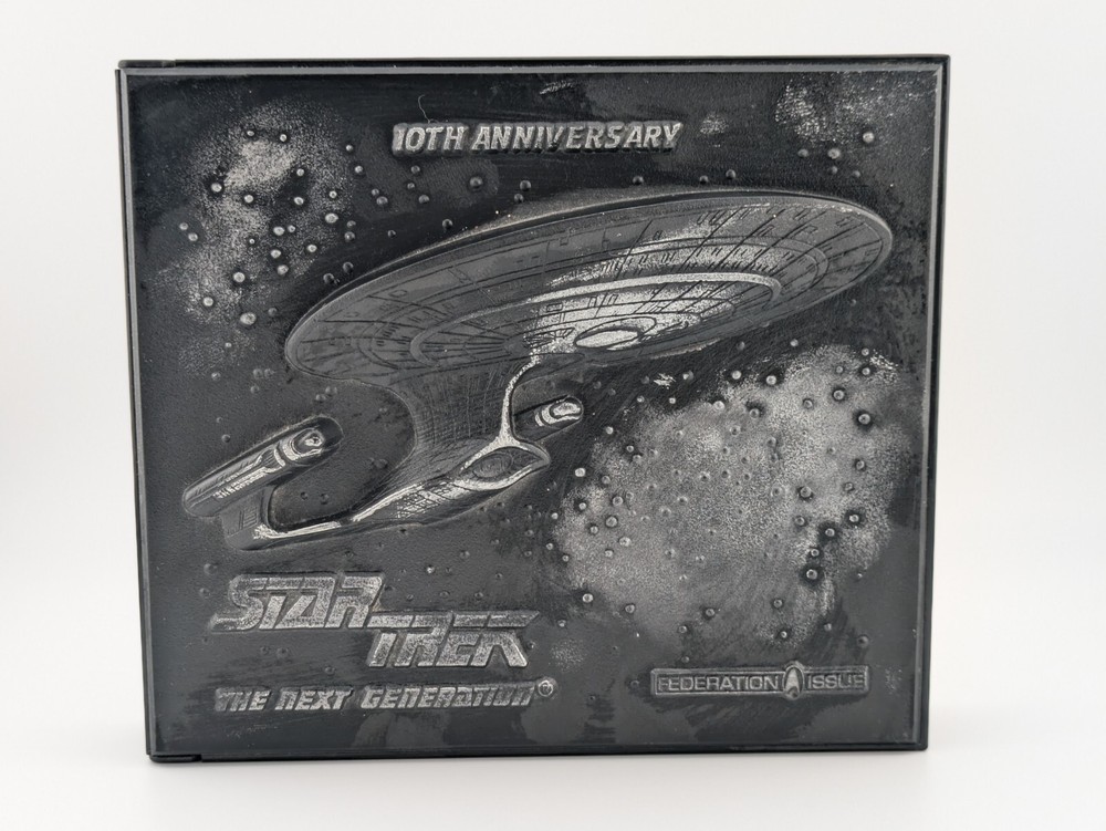 Star Trek Next Generation Commemorative Enterprise Quad CD Jewel Case - Empty