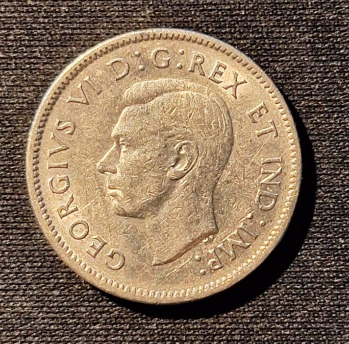 CANADA FIVE CENTS 1942 NICKEL