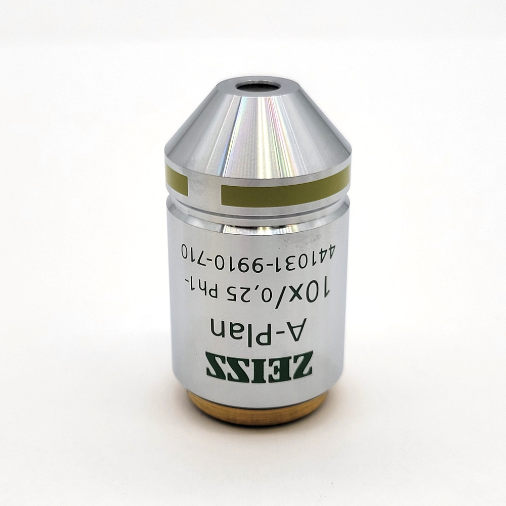 Zeiss Microscope Objective A-Plan 10x Ph1- Negative Phase Contrast