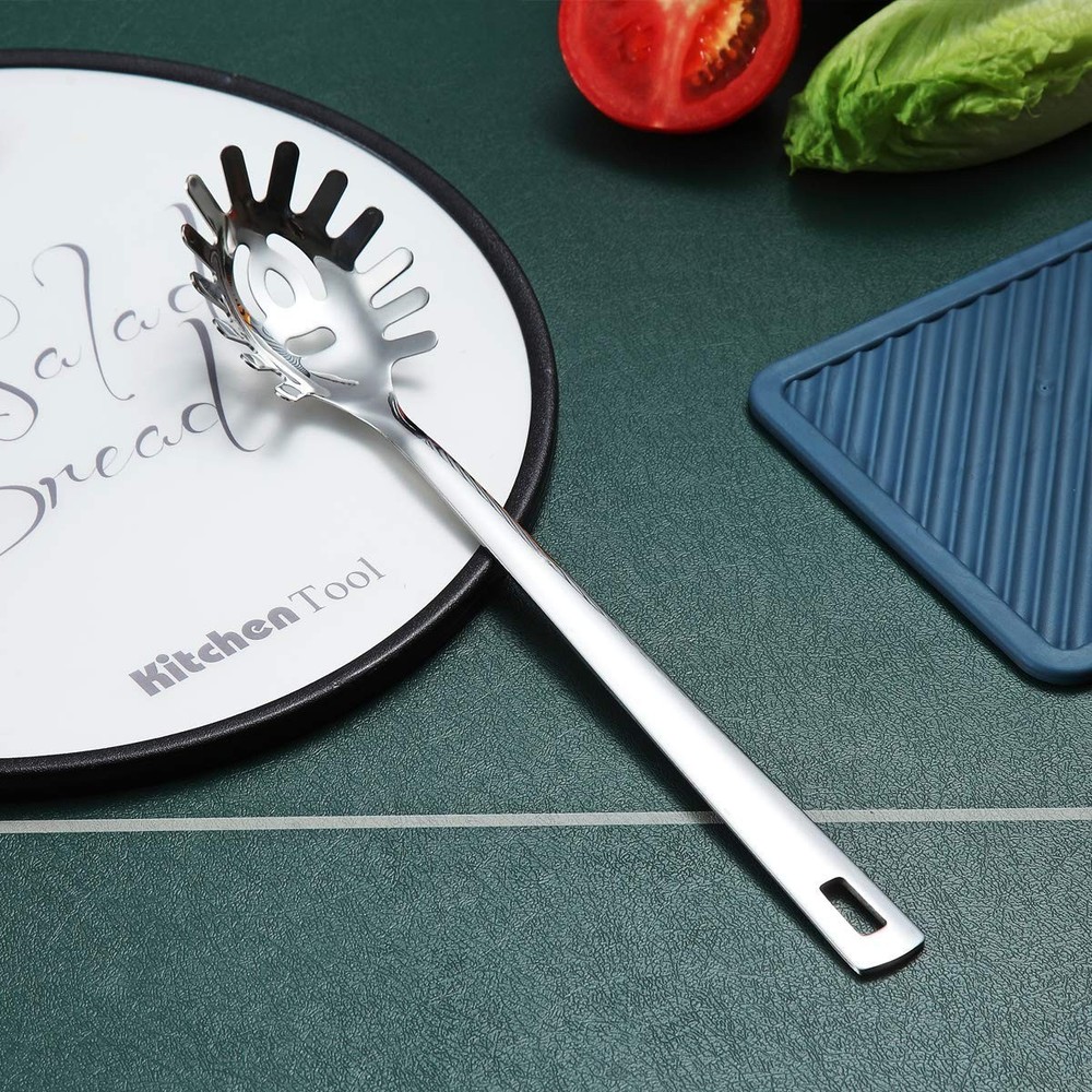 Spaghetti Spoon, Berglander Pasta Server, Stainless K. Silver