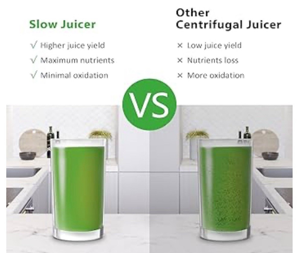 VPCOK Slow Masticating Juicer JS3004