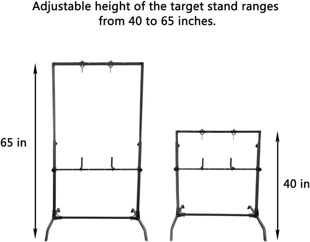 Larger Range Archery Target Stand - Adjustable, Stable, and Lightweight Design