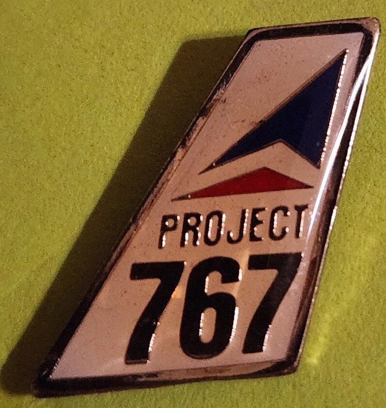 Pin Delta Airlines Project 767